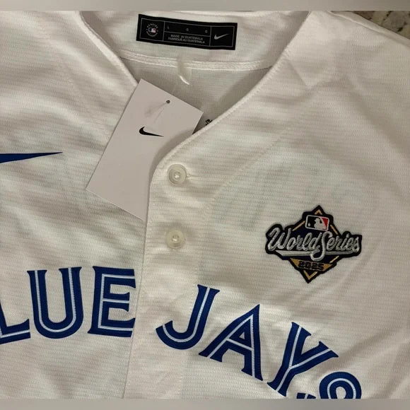 Nike Authentic Toronto Blue Jays George Springer World Series 2025 Jersey Mens L - Picture 3 of 6